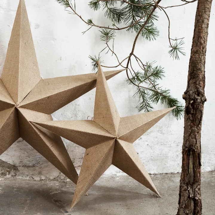 Jute Stern von House Doctor in der Ausführung natur