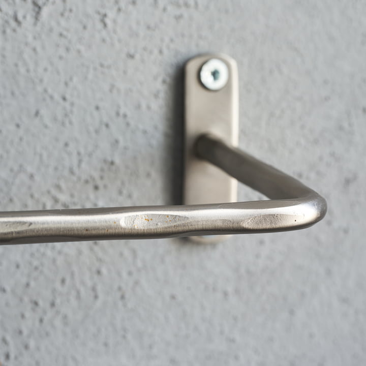 Welo Handtuchhalter von House Doctor in der Ausführung Silber gebürstet