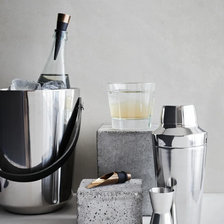 Rosendahl - Grand Cru Weinflaschenverschluss H 9 cm, Edelstahl / schwarz (2er-Set)