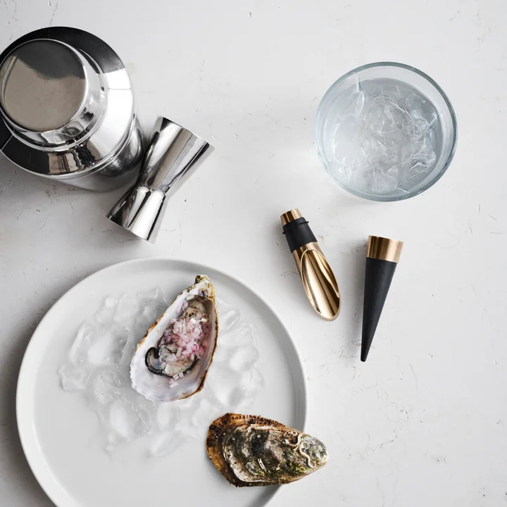 Rosendahl - Grand Cru Weinflaschenverschluss H 9 cm, Edelstahl / schwarz (2er-Set)