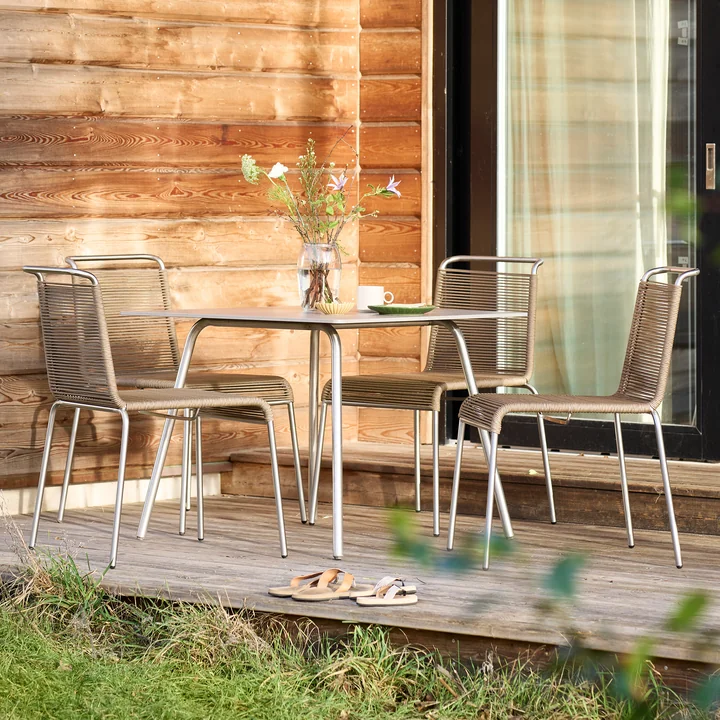 FDB Møbler - M20 Teglgård Stuhl Outdoor