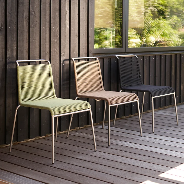 FDB Møbler - M20 Teglgård Stuhl Outdoor