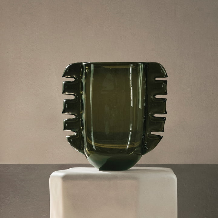 Alas Vase, moosgrün von ferm Living