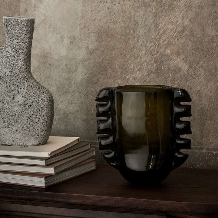 Alas Vase, moosgrün von ferm Living