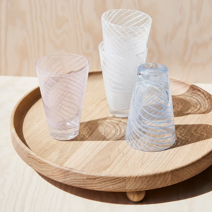 OYOY - Yuka Swirl Trinkgläser