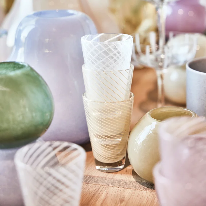 OYOY - Yuka Swirl Trinkgläser