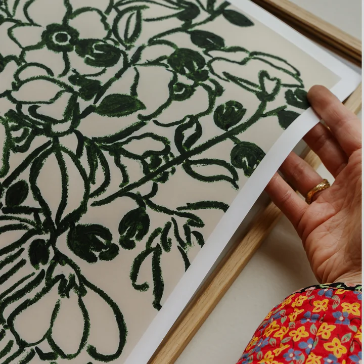 The Poster Club - Poppy Studies von Anine Cecilie Iversen