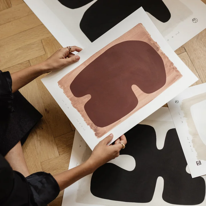 Earth Pigments von Noa Noon Gammelgaard für The Poster Club