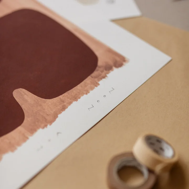 Earth Pigments von Noa Noon Gammelgaard für The Poster Club