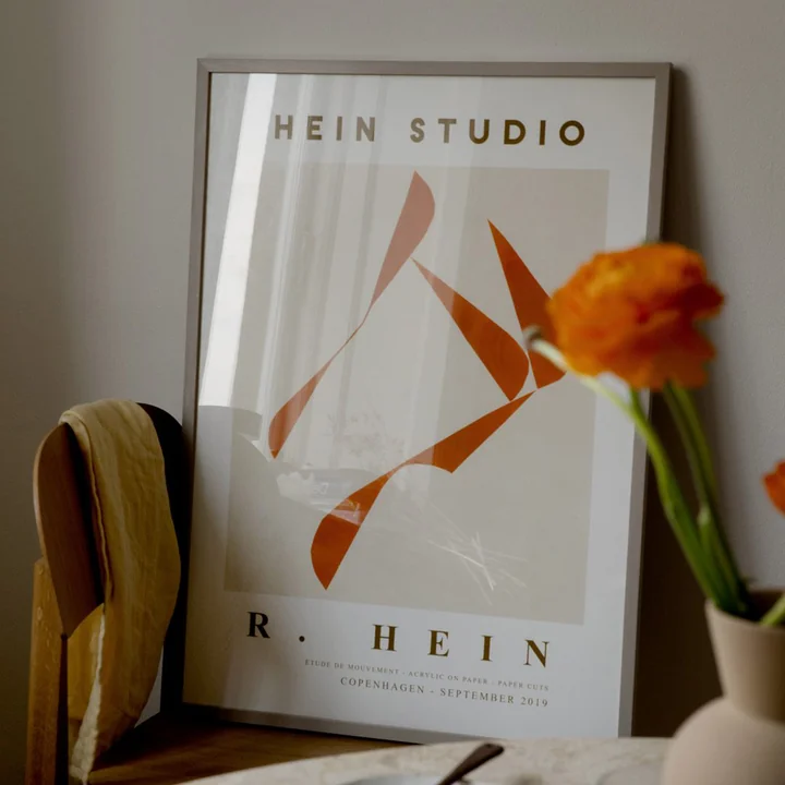 Bilderrahmen Eiche beige, Plexiglas für The Poster Club