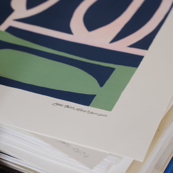 The Poster Club - Green House von Leise Dich Abrahamsen