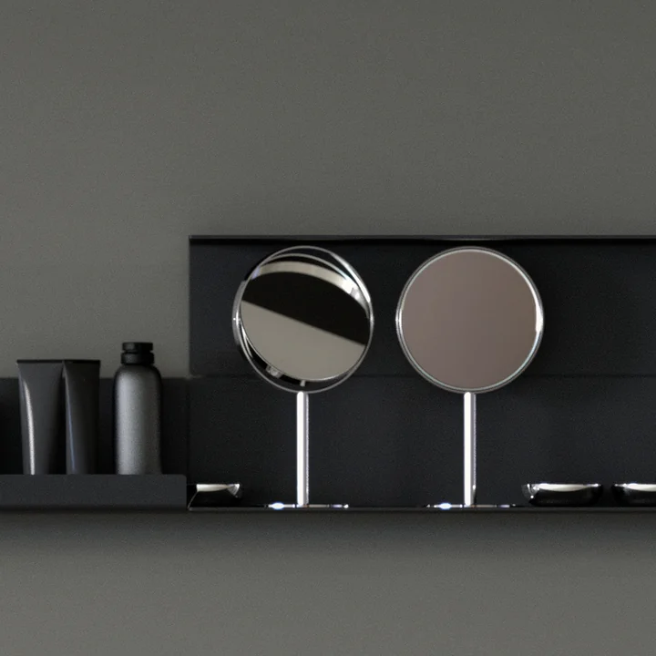 Nova2 Kosmetikspiegel mit 5-fach Vergrößerung von Frost