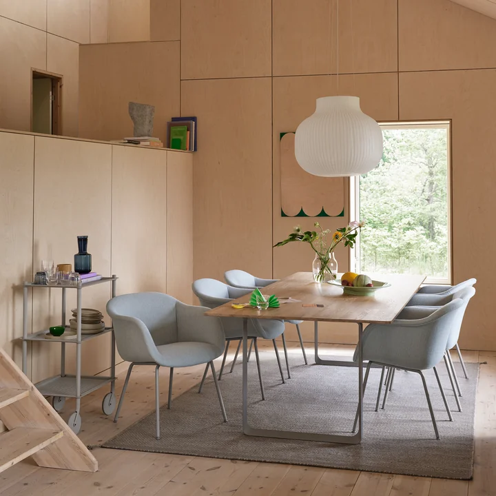 Mere Schale und Ply Rug von Muuto