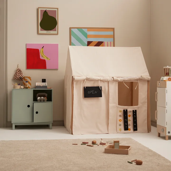 Hauszelt und Spielmatte faltbar von Kids Concept
