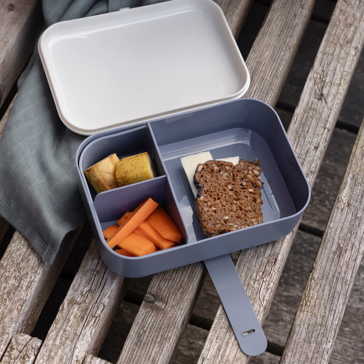 Lunchbox mit Silikonband von Sebra