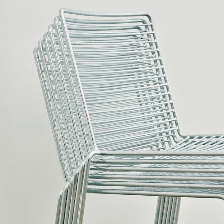 Hay - Hee Dining Chair, hot galvanised