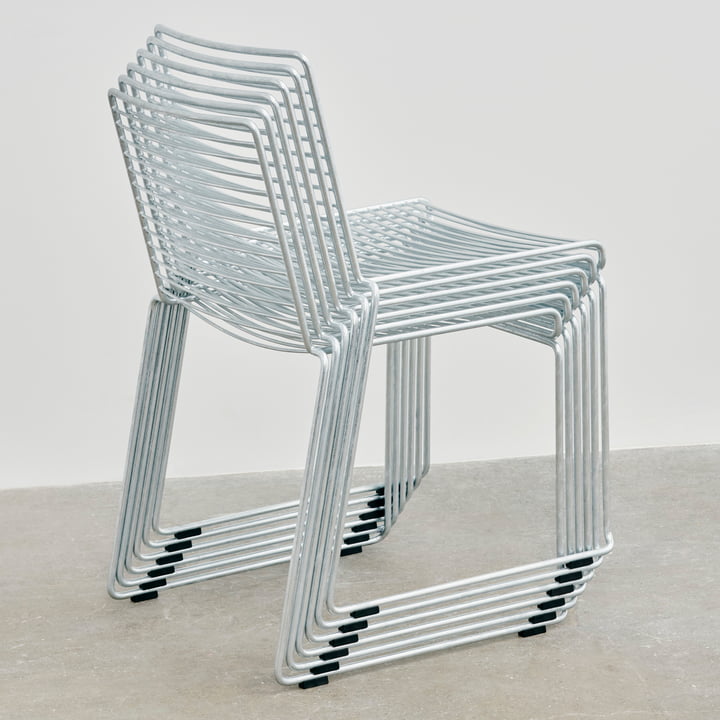 Hay - Hee Dining Chair, hot galvanised