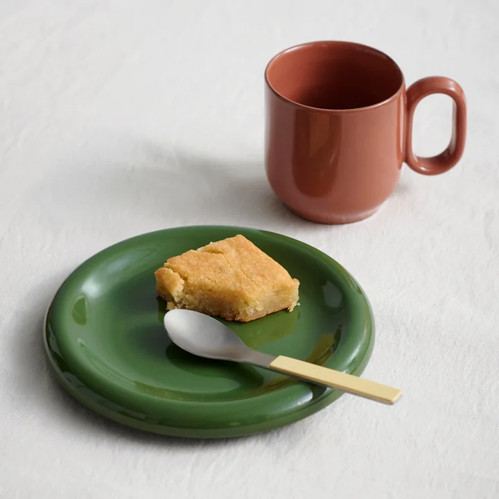Barro Teller Ø 18 cm, grün von HAY