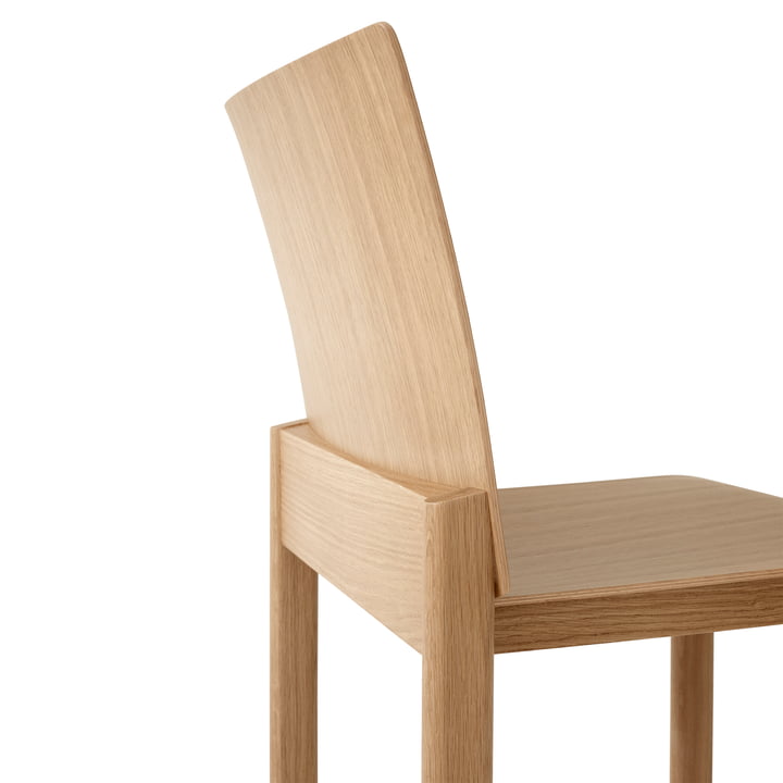 Allwood Side Chair AV35, Eiche lackiert von &Tradition