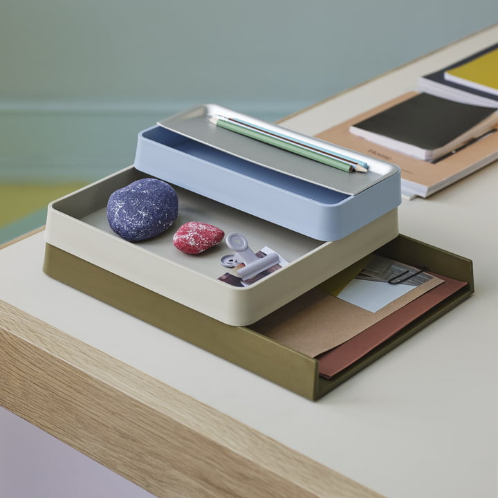 Arrange Desktop Organizer, mehrfarben von Muuto