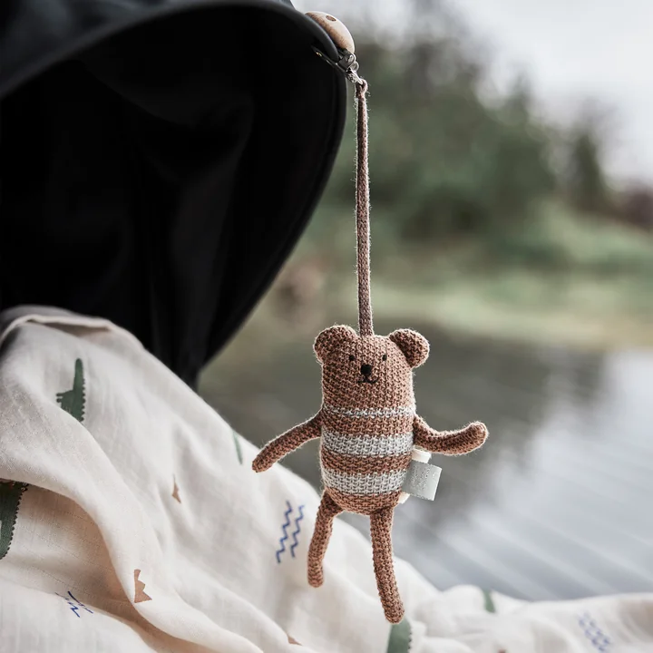 Bella Bear Rassel, brown melange von OYOY Mini