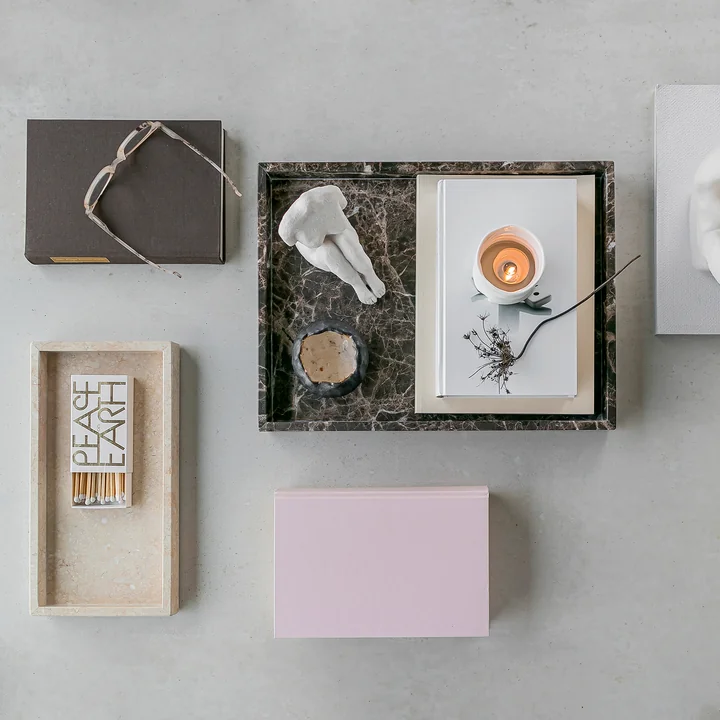 Marble Tablett von Mette Ditmer