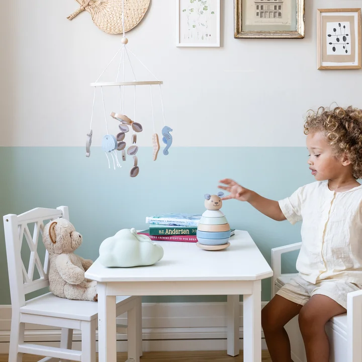 Cam Cam Copenhagen - Mobile aus Holz, sea garden