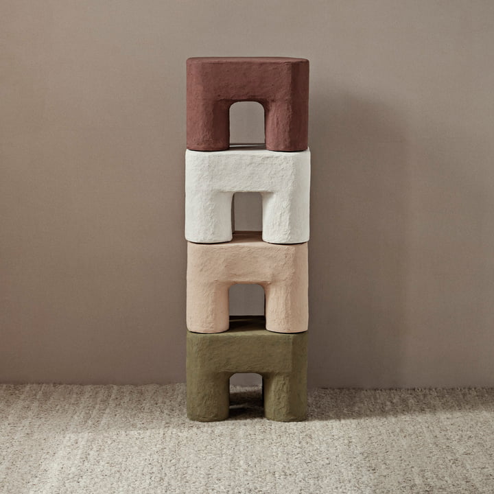 Podo Hocker, Gruppe von ferm Living