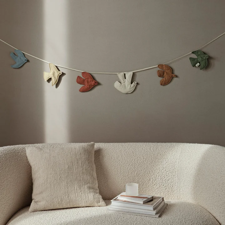 Swif Bird Girlande, multicolor von Ferm Living
