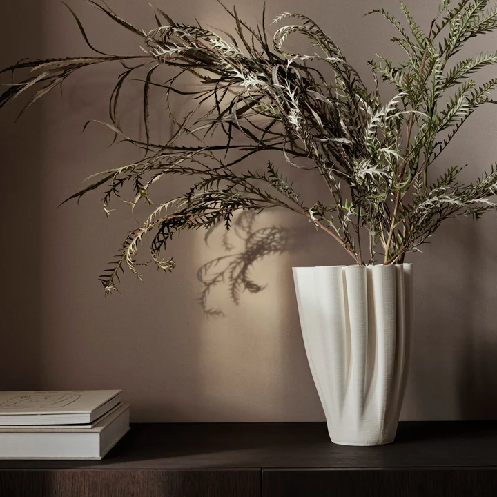 Dedali Vase, off-white von Ferm Living