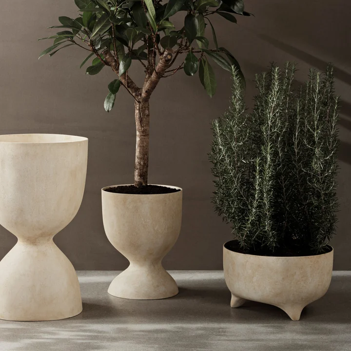 Ferm Living - Evoke Blumentöpfe, warm sand