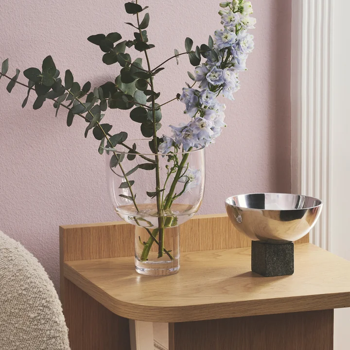 NEBL Vase Small, Ø 14,5 x 18 cm, clear von Gejst