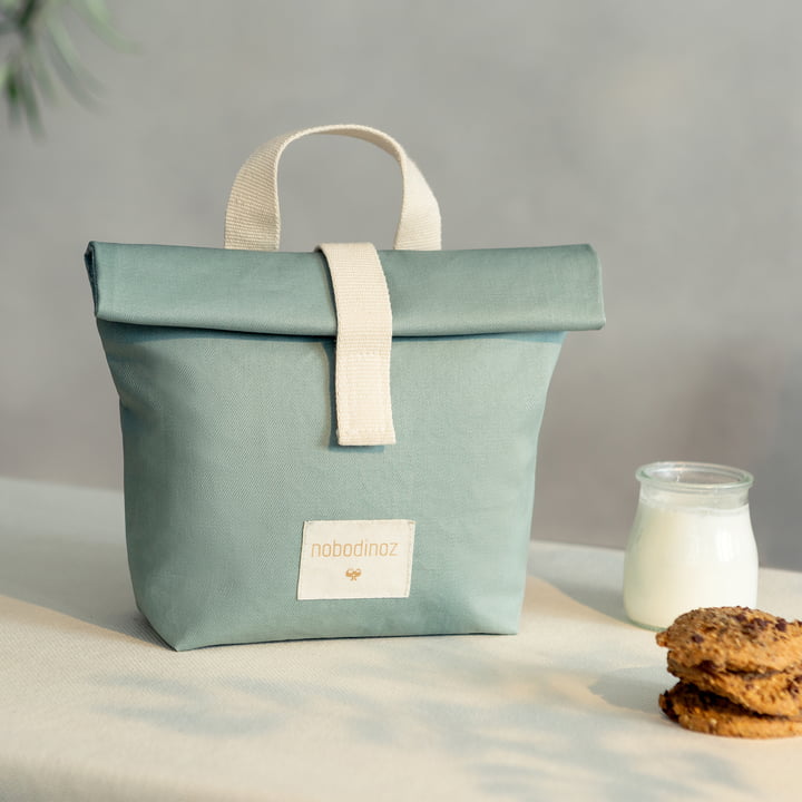 Sunshine Eco Lunch Bag, eden green von Nobodinoz