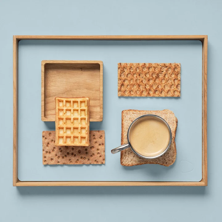 Lind DNA - Even Teak Tablett Square