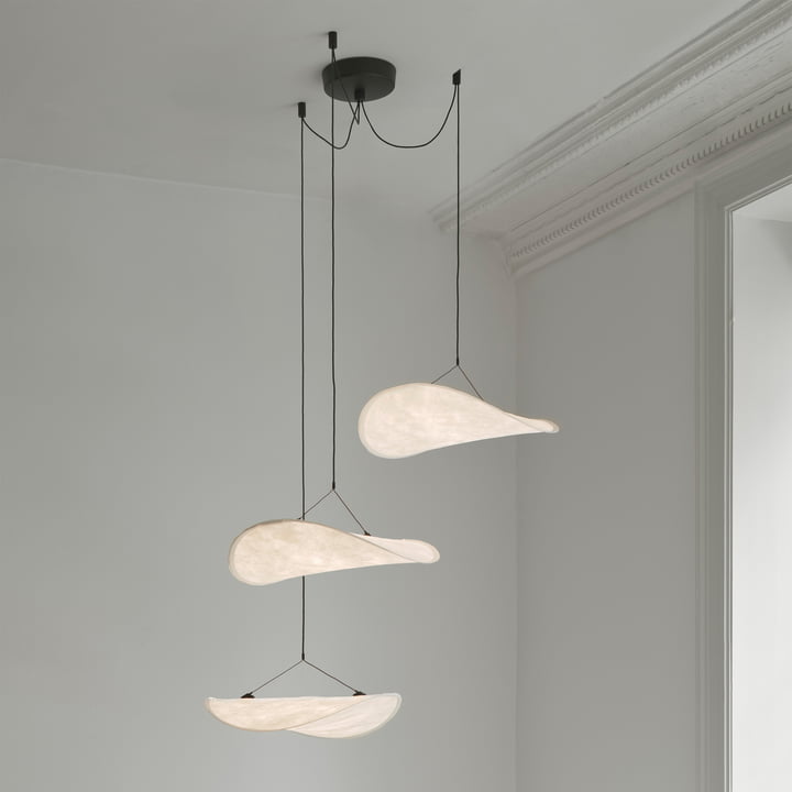 Tense Chandelier LED Pendelleuchte von New Works