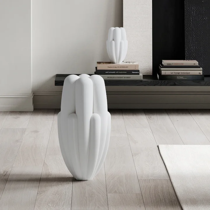 101 Copenhagen - Bloom Vase, mini und big, knockenweiß