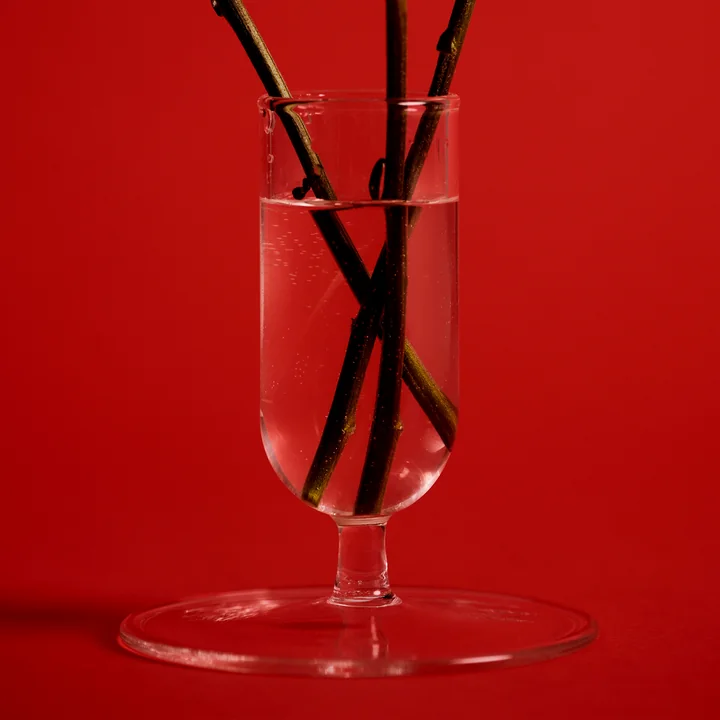 Tiny Vase Ø 7 x H 8.6 cm, klar von HAY