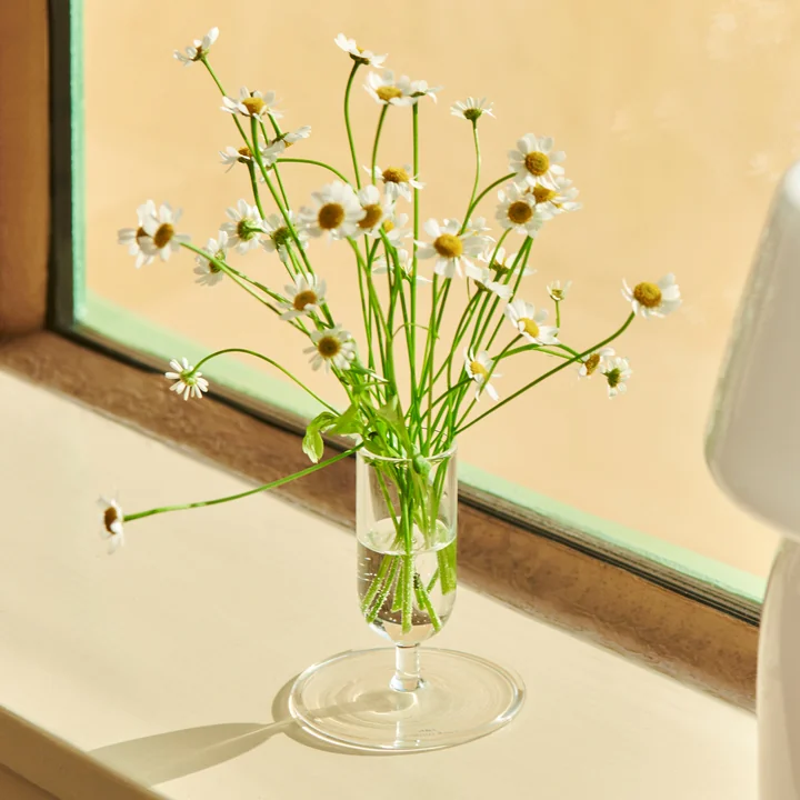 Tiny Vase Ø 7 x H 8.6 cm, klar von HAY