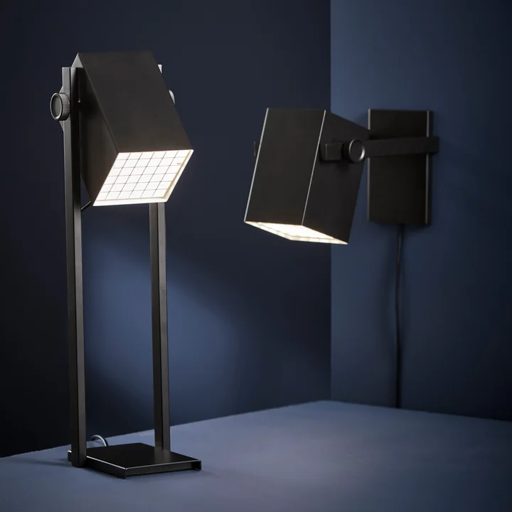 BF Quadro Wandleuchte, schwarz von Frandsen