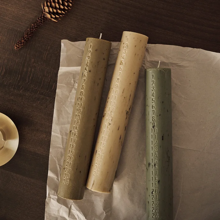 Mura Adventskerze, H 25 cm, Gruppe von Ferm Living