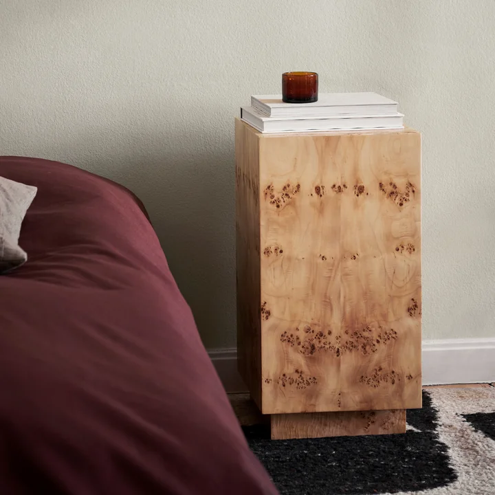 Burl Beistelltisch, natural von Ferm Living