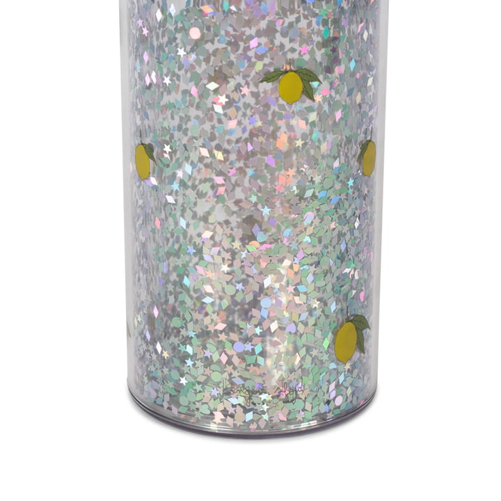 Glitzerflasche, lemon von Konges Sløjd