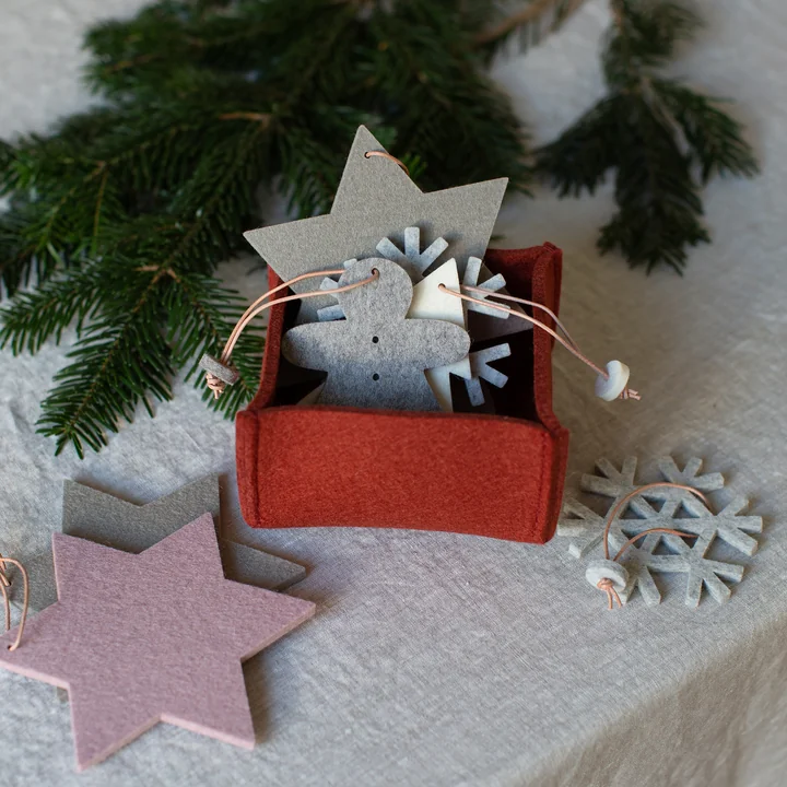 Anhänger Set Schneekristall von Hey-Sign