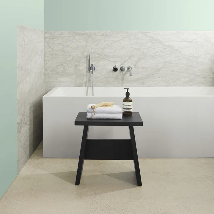 e15 - Langley Hocker, schwarz