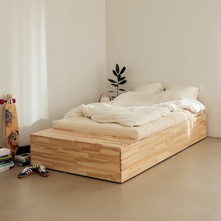 Karup Design - Basement Bett, Kiefer klar