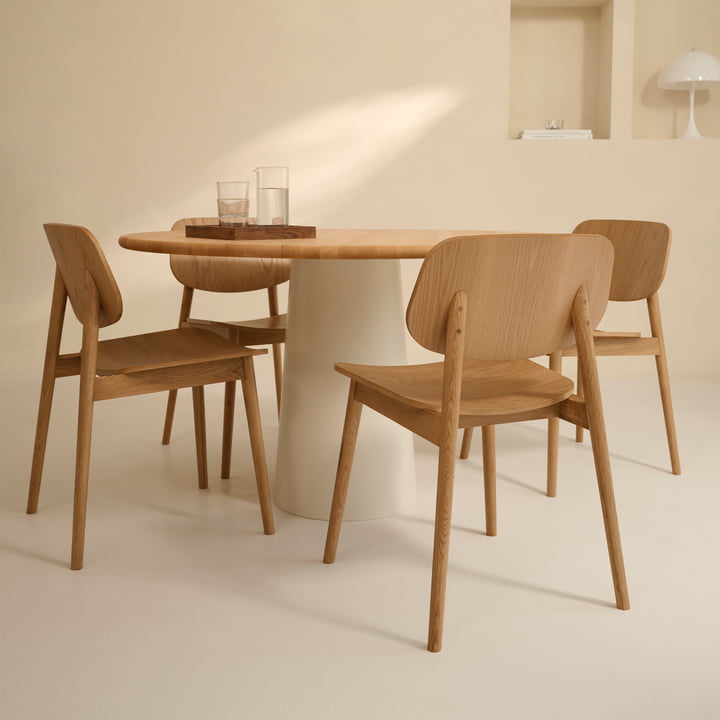 Studio Zondag - Baas Dining Chair Solid and Veneer, Eiche geölt