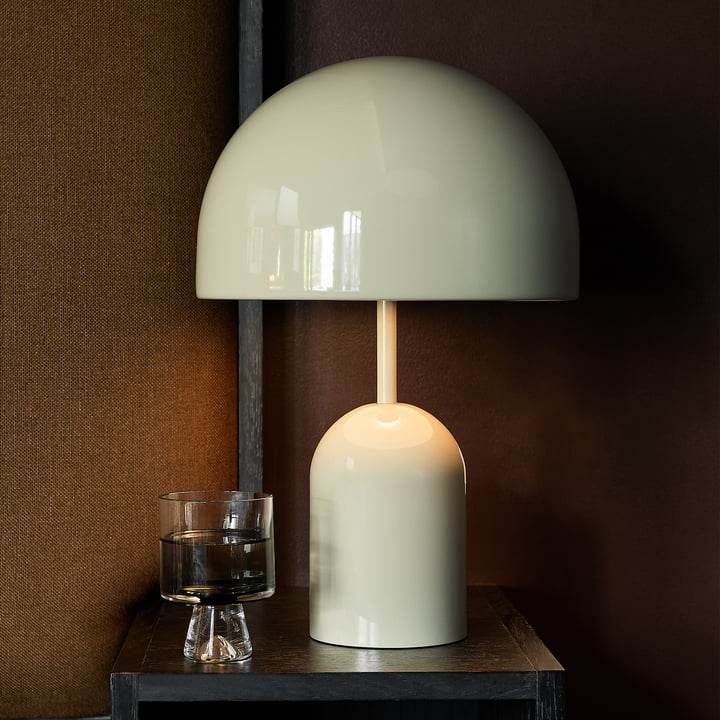 Tom Dixon - Bell LED Tischleuchte, grau