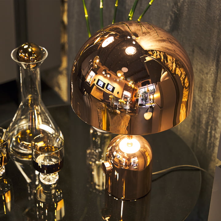 Tom Dixon - Bell LED Tischleuchte, kupfer