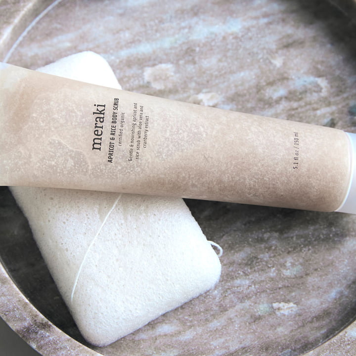 Meraki - Apricot & Rice Körperpeeling, 150 ml