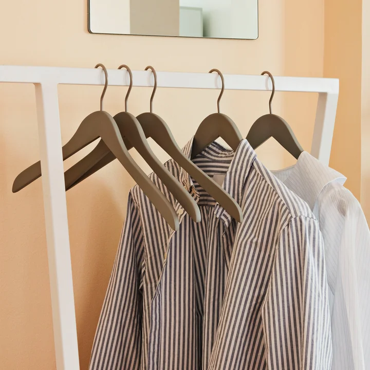 HAY - Soft Coat Slim Kleiderbügel, grau